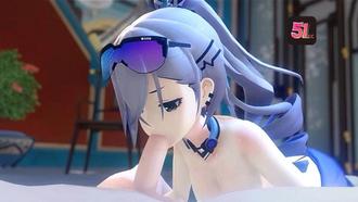  [AKT-003] 银狼の崩坏时刻！3D巨乳颤抖中出实战 