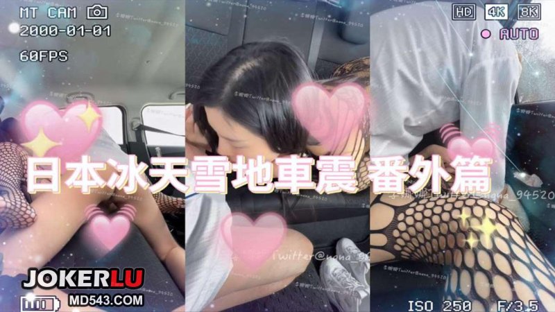  日本岡山冰天雪地野戰 李娜娜