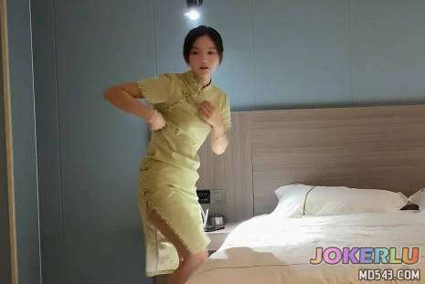  旗袍少女完美肉体玉乳美腿纤腰丰臀 大象探花