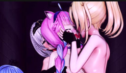  HΔL内部曝光：Hololive虚拟女神抖音首秀，性感热舞赤裸挑逗！ 